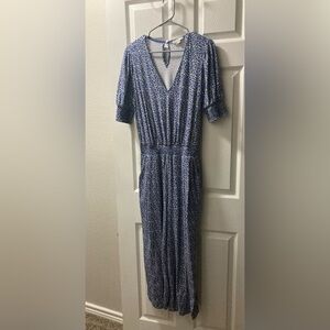 Boden floral jumpsuit size 8